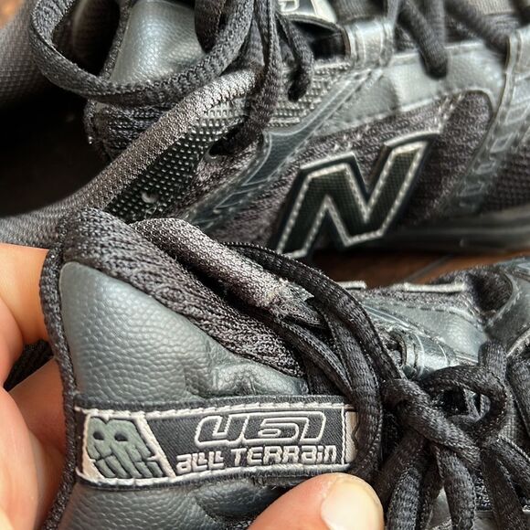 New Balance 461 Athletic Trail Running Hiking Shoe Mens Size 9.5 MT461BB Black - Picture 3 of 10